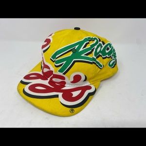Vintage 1998 Kellogg’s racing nascar SnapBack hat cap all over print